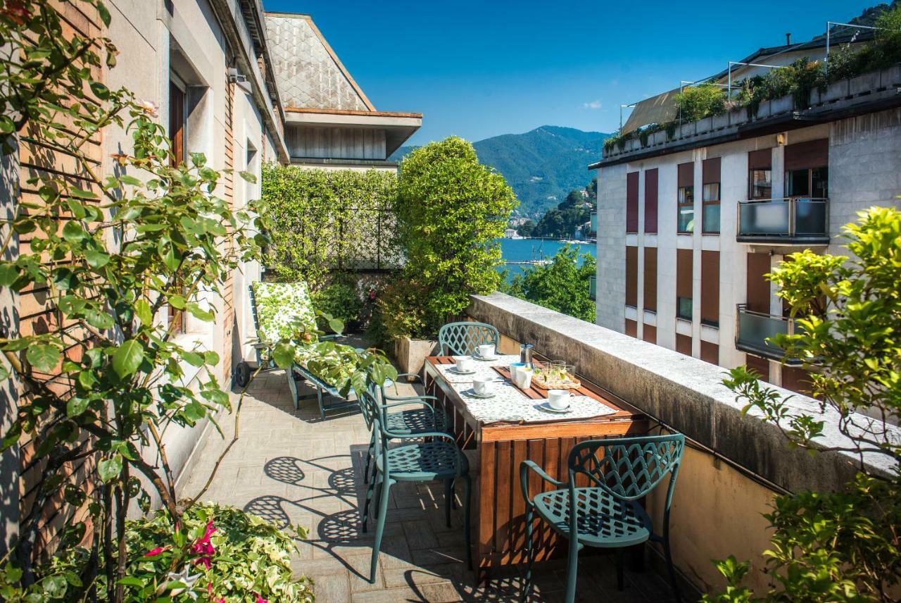 "The Terrace" Lake View - The House Of Travelers Como Zewnętrze zdjęcie